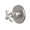 Kingston Brass KS3038TX Single-Handle Three-Way Diverter Valve with Trim Kit, Brushed Nickel KS3038TX - alternate 1